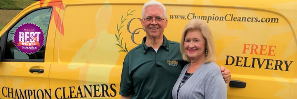 David and Sherry Whitehurst, Owners of Champion Cleaners of the Birmingham, AL Area