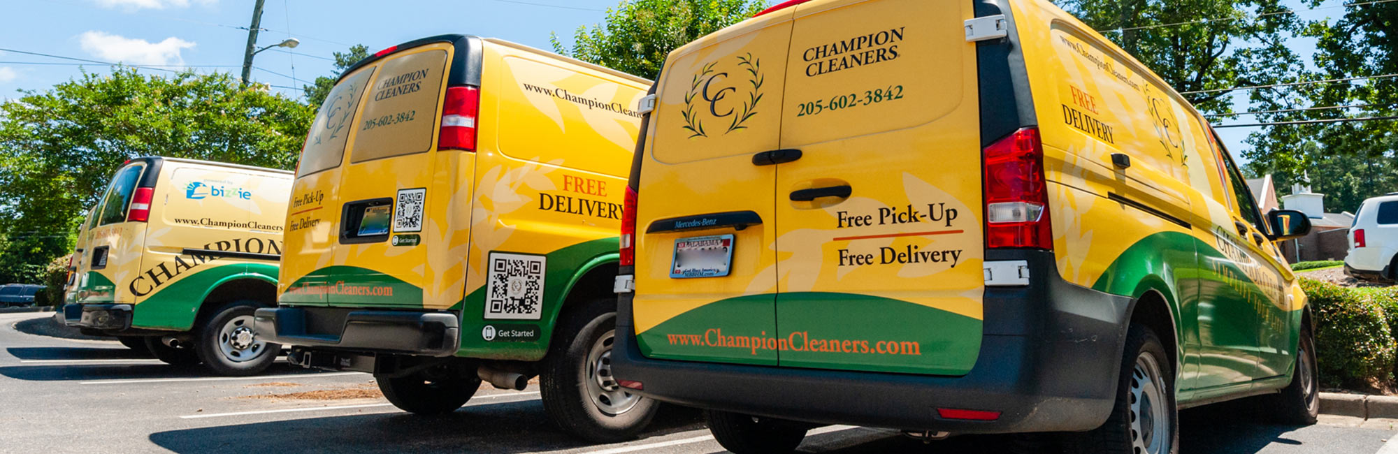 Champion Cleaners offers Pickup & Delivery Service